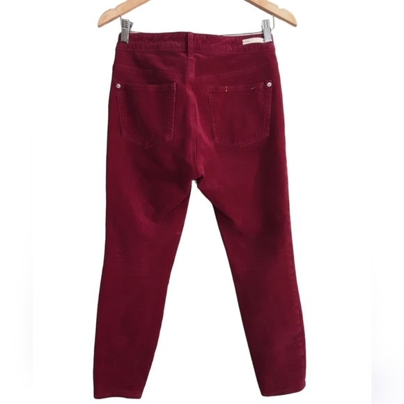 Anthropologie Women's High Rise Jeans in Red - Picture 3 of 8